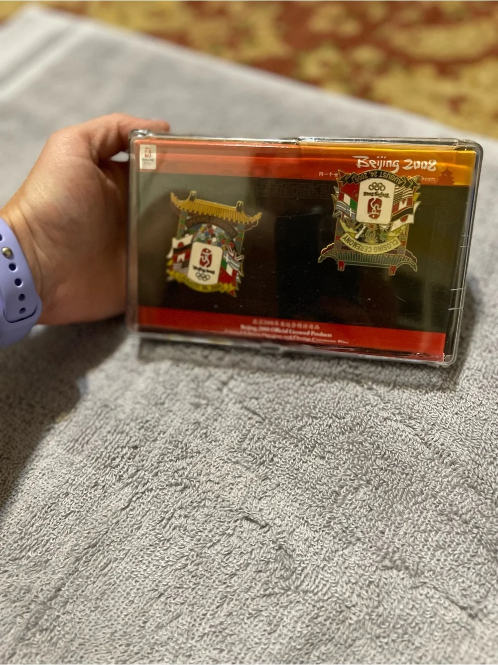 Beijing 2008 Olympics Official Opening & Closing Ceremony Pin Set Limited Editio